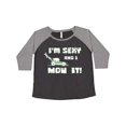 thumbnail image 1 of Inktastic I'm sexy and I mow it Lawnmower Fun Women's Plus Size T-Shirt, 1 of 5