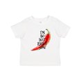 thumbnail image 1 of Inktastic I'm so hot right now Chili Pepper on Fire Boys or Girls Baby T-Shirt, 1 of 5