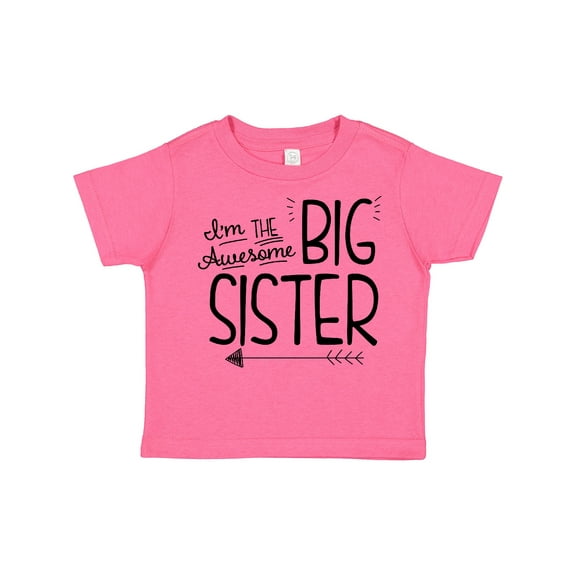 Inktastic I'm the Awesome Big Sister Girls Toddler T-Shirt