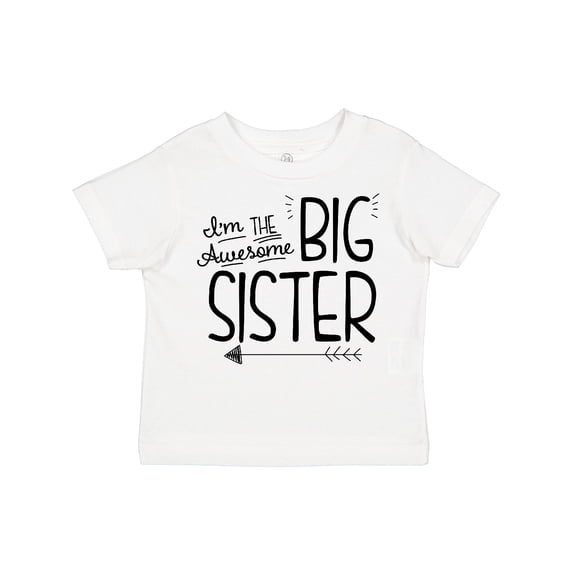 Inktastic I'm the Awesome Big Sister Girls Toddler T-Shirt