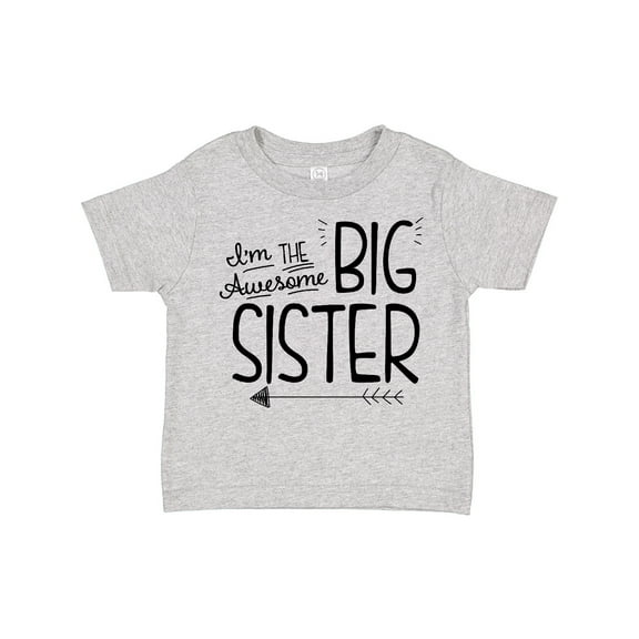 Inktastic I'm the Awesome Big Sister Girls Toddler T-Shirt