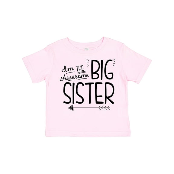 Inktastic I'm the Awesome Big Sister Girls Toddler T-Shirt
