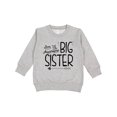thumbnail image 1 of Inktastic I'm the Awesome Big Sister Toddler Sweatshirt, 1 of 4