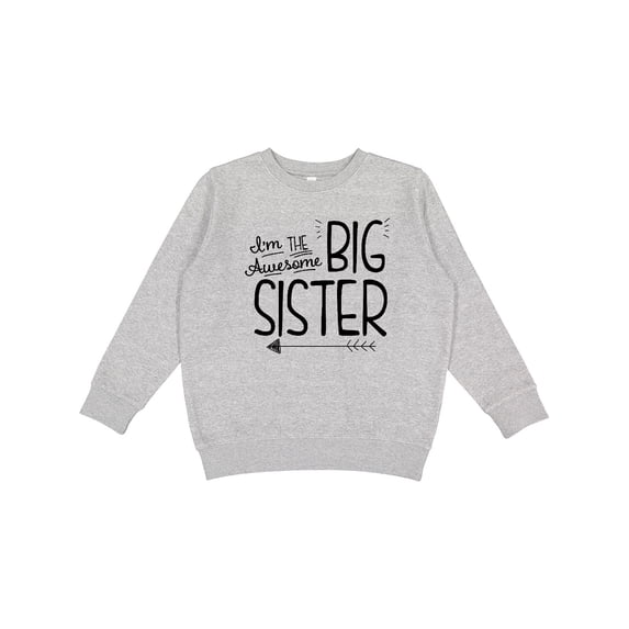 Inktastic I'm the Awesome Big Sister Youth Sweatshirt