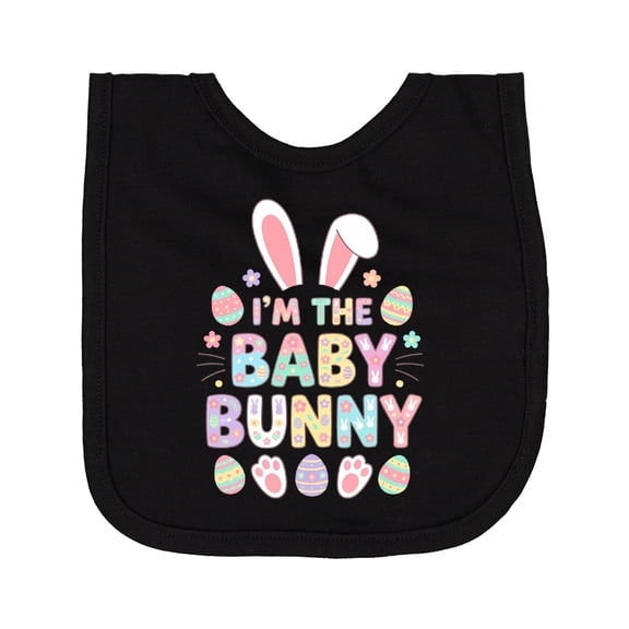 Inktastic I'm the Baby Bunny Easter Design Newborn Bib