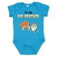 thumbnail image 1 of Inktastic I'm the Big Brother Ankylosaurus Bros Boys Baby Bodysuit, 1 of 5