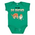 thumbnail image 1 of Inktastic I'm the Big Brother Ankylosaurus Bros Boys Baby Bodysuit, 1 of 5