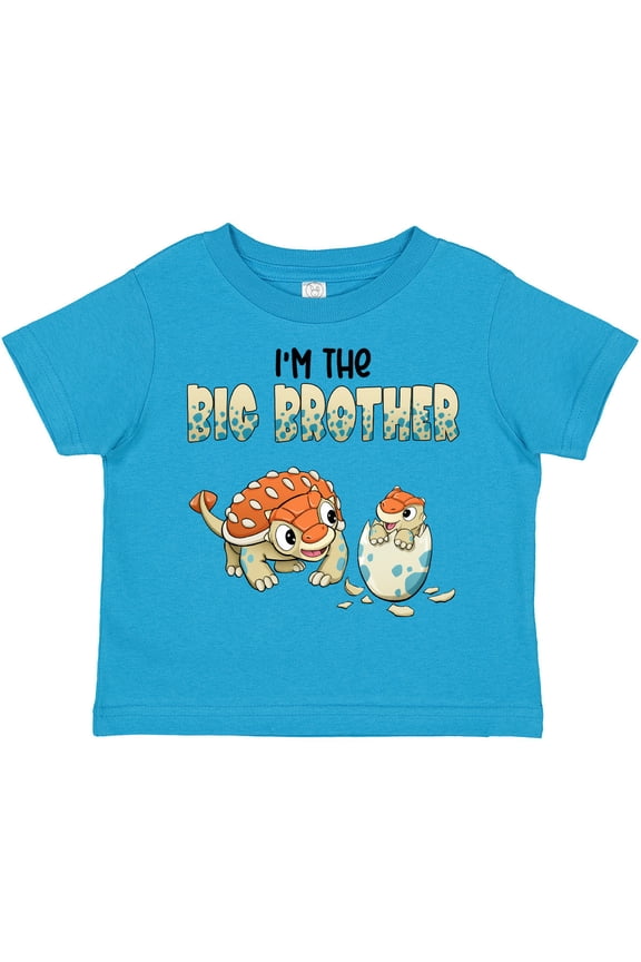 I'm the Big Brother Ankylosaurus Bros Boys Toddler T-Shirt