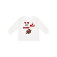thumbnail image 1 of Inktastic I'm the Big Brother Football Boys Long Sleeve Toddler T-Shirt, 1 of 5