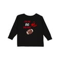 thumbnail image 1 of Inktastic I'm the Big Brother Football Boys Long Sleeve Toddler T-Shirt, 1 of 5