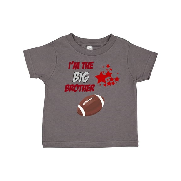 Inktastic I'm the Big Brother Football Boys Toddler T-Shirt