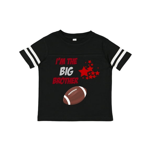 Inktastic I'm the Big Brother Football Boys Toddler T-Shirt
