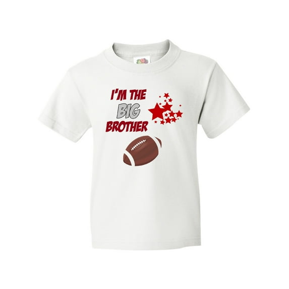 Inktastic I'm the Big Brother Football Youth T-Shirt
