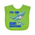 thumbnail image 1 of Inktastic I'm the Big Brother Shark Boys Baby Bib, 1 of 4