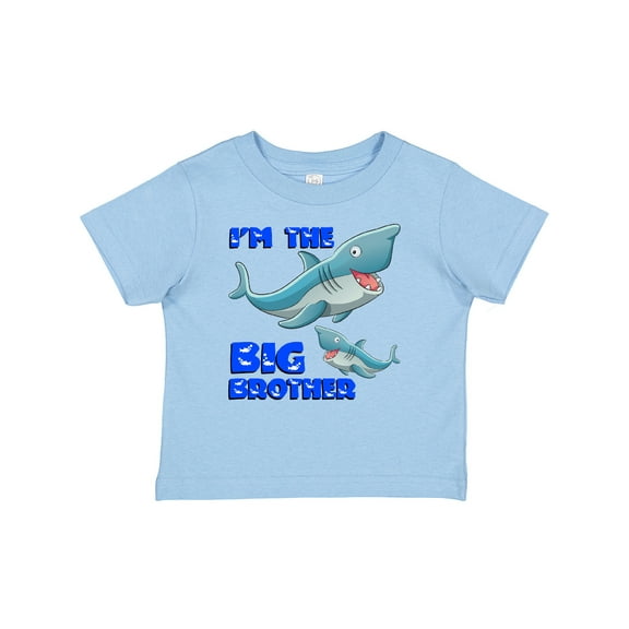Inktastic I'm the Big Brother Shark Boys Baby T-Shirt