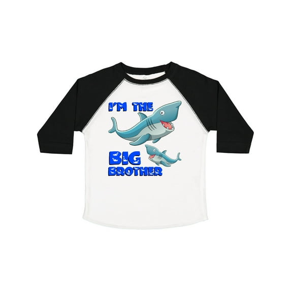 Inktastic I'm the Big Brother Shark Boys Toddler T-Shirt