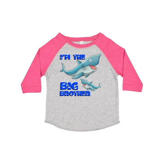 Inktastic I'm the Big Brother Shark Boys Toddler T-Shirt