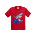 thumbnail image 1 of Inktastic I'm the Big Brother Shark Youth T-Shirt, 1 of 5