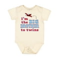 thumbnail image 1 of Inktastic I'm the Big Brother to Twins. Boys Baby Bodysuit, 1 of 5
