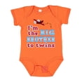 thumbnail image 1 of Inktastic I'm the Big Brother to Twins. Boys Baby Bodysuit, 1 of 5