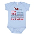 thumbnail image 1 of Inktastic I'm the Big Brother to Twins. Boys Baby Bodysuit, 1 of 5