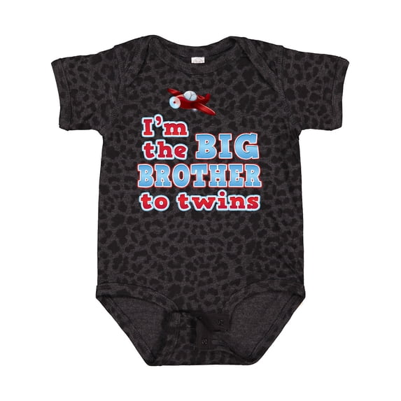 Inktastic I'm the Big Brother to Twins. Boys Baby Bodysuit