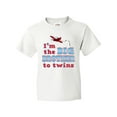 thumbnail image 1 of Inktastic I'm the Big Brother to Twins. Youth T-Shirt, 1 of 5