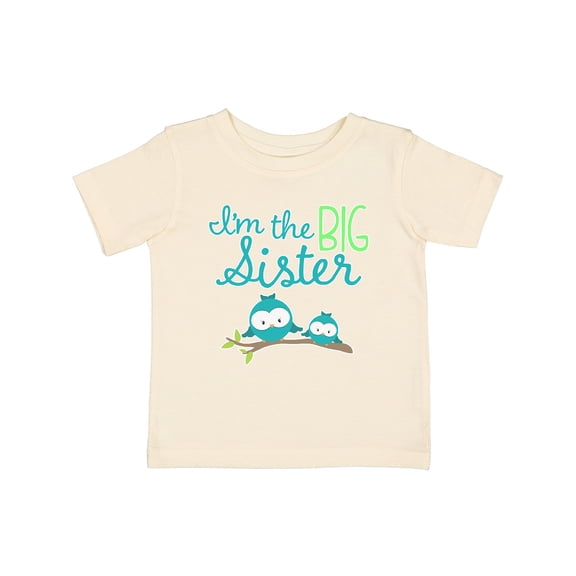 Inktastic I'm the Big Sister Girls Baby T-Shirt