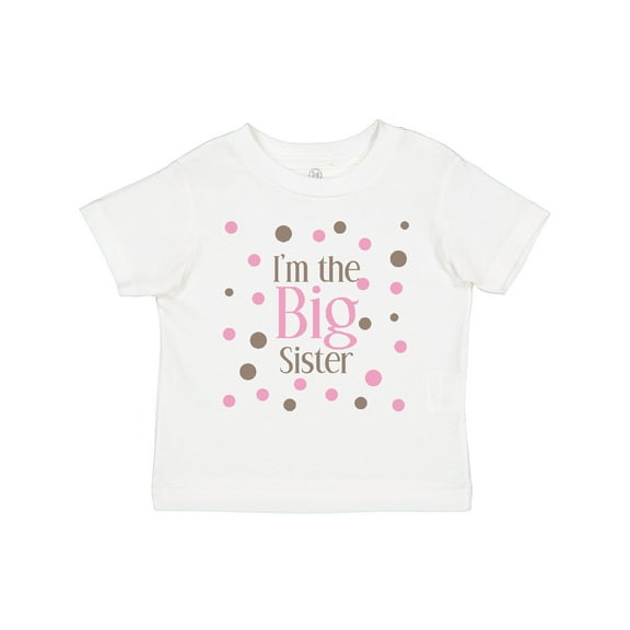 Inktastic I'm the Big Sister. Girls Toddler T-Shirt