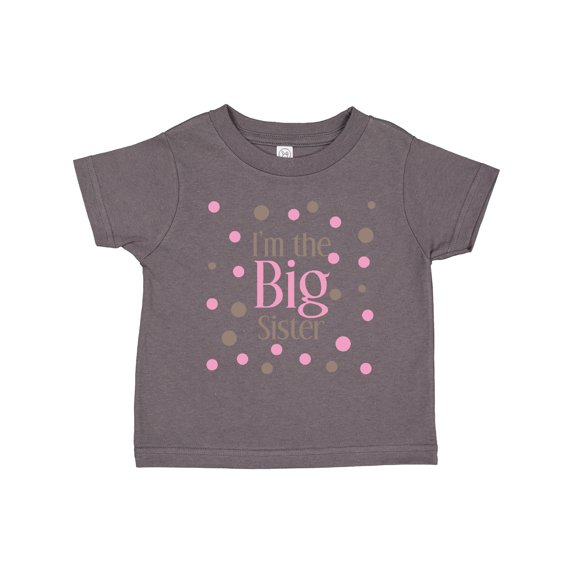 Inktastic I'm the Big Sister. Girls Toddler T-Shirt