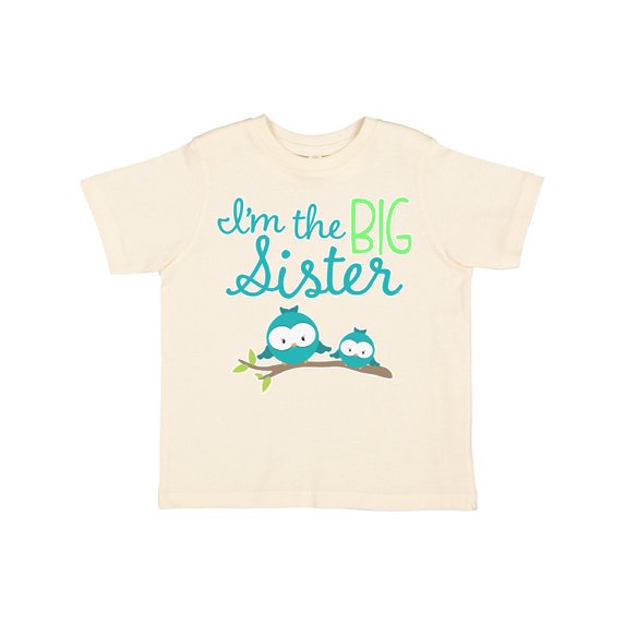 Inktastic I'm the Big Sister Girls Toddler T-Shirt