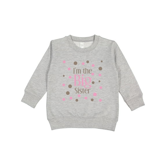 Inktastic I'm the Big Sister. Toddler Sweatshirt
