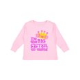 thumbnail image 1 of Inktastic I'm the Big Sister to Twins. Girls Long Sleeve Toddler T-Shirt, 1 of 5