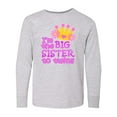 thumbnail image 1 of Inktastic I'm the Big Sister to Twins. Long Sleeve Youth T-Shirt, 1 of 5