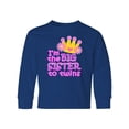thumbnail image 1 of Inktastic I'm the Big Sister to Twins. Long Sleeve Youth T-Shirt, 1 of 5