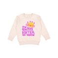 thumbnail image 1 of Inktastic I'm the Big Sister to Twins. Toddler Sweatshirt, 1 of 4