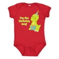 thumbnail image 1 of Inktastic I'm the Birthday Boy T-rex Dinosaur Party Boys Baby Bodysuit, 1 of 5