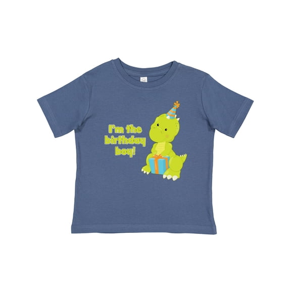 Inktastic I'm the Birthday Boy T-rex Dinosaur Party Boys Baby T-Shirt