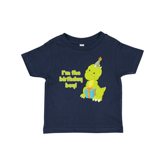 Inktastic I'm the Birthday Boy T-rex Dinosaur Party Boys Baby T-Shirt