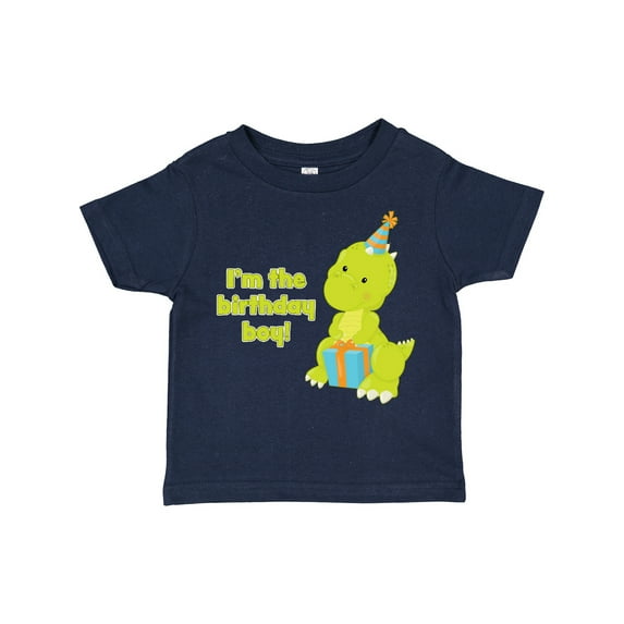 Inktastic I'm the Birthday Boy T-rex Dinosaur Party Boys Toddler T-Shirt