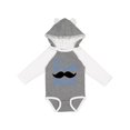 thumbnail image 1 of Inktastic I'm the Little Mister with Mustache Boys Long Sleeve Baby Bodysuit, 1 of 5