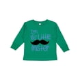 thumbnail image 1 of Inktastic I'm the Little Mister with Mustache Boys Long Sleeve Toddler T-Shirt, 1 of 5