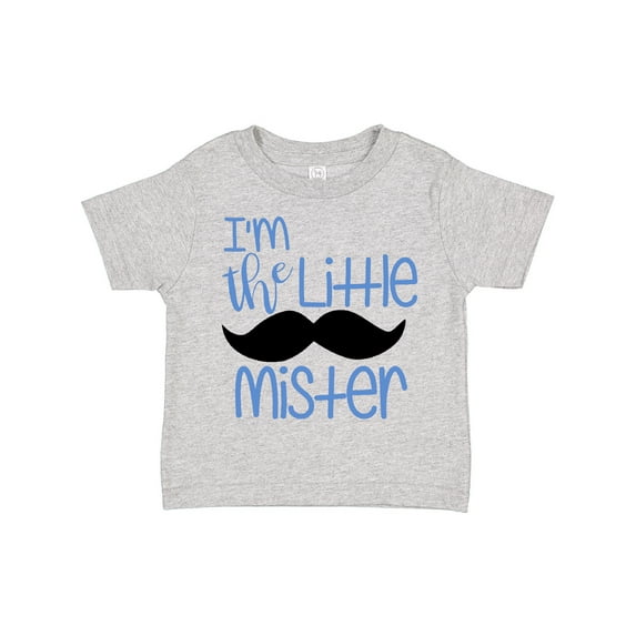 Inktastic I'm the Little Mister with Mustache Boys Toddler T-Shirt