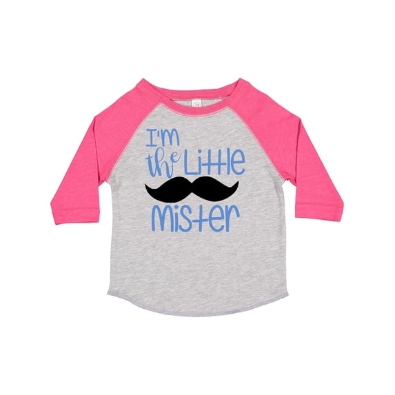 Inktastic I'm the Little Mister with Mustache Boys Toddler T-Shirt