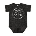 thumbnail image 1 of Inktastic I'm the Little Sister Girls Baby Bodysuit, 1 of 5