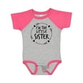 thumbnail image 1 of Inktastic I'm the Little Sister Girls Baby Bodysuit, 1 of 5
