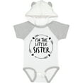 thumbnail image 1 of Inktastic I'm the Little Sister Girls Baby Bodysuit, 1 of 5