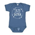 thumbnail image 1 of Inktastic I'm the Little Sister Girls Baby Bodysuit, 1 of 5