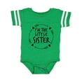 thumbnail image 1 of Inktastic I'm the Little Sister Girls Baby Bodysuit, 1 of 5