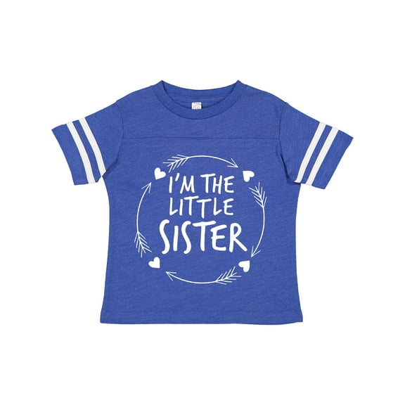 Inktastic I'm the Little Sister Girls Toddler T-Shirt